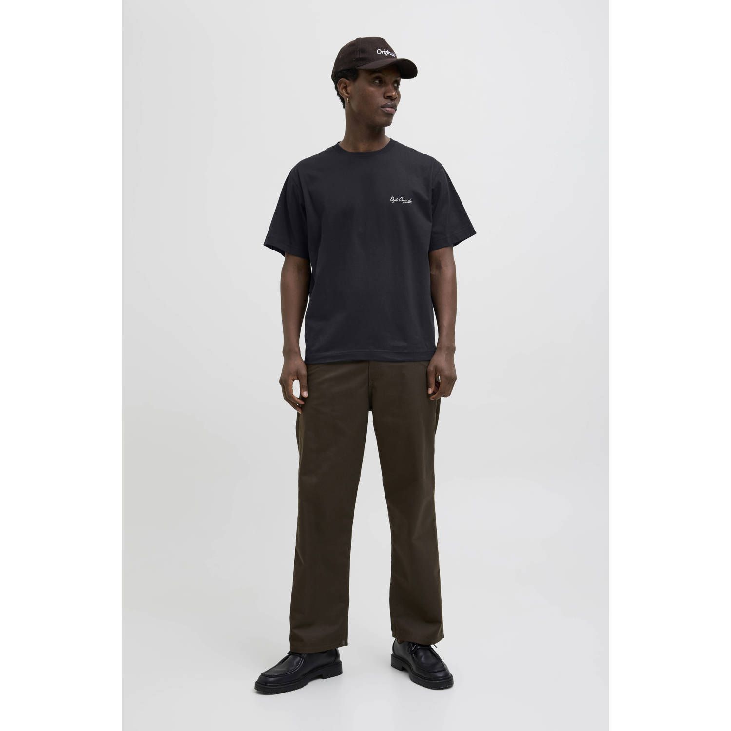 JACK & JONES ORIGINALS T-shirt zwart