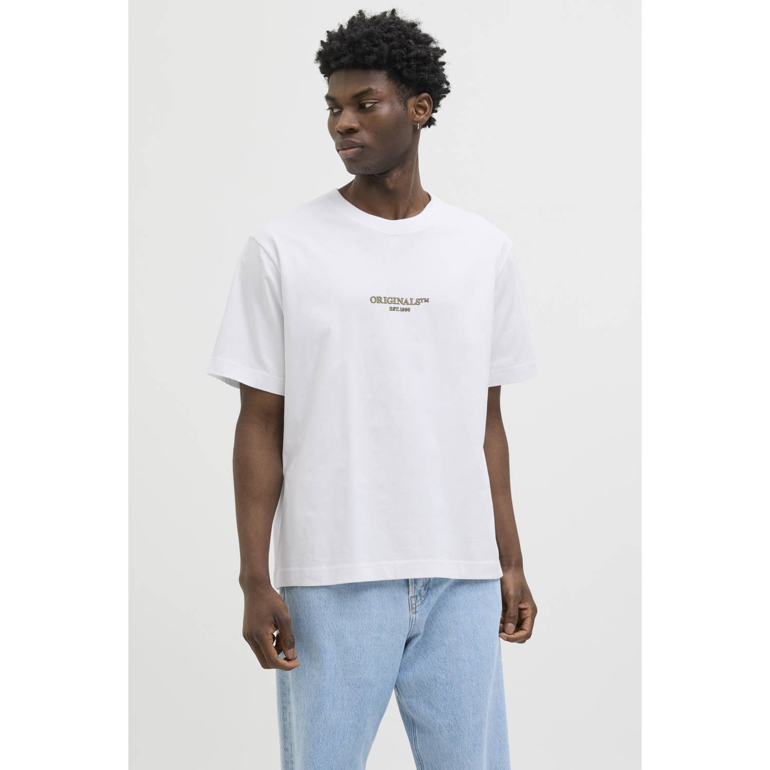 Jack & Jones T-shirt JORISLINGTON MINIMAL BRANDING TEE SS SN