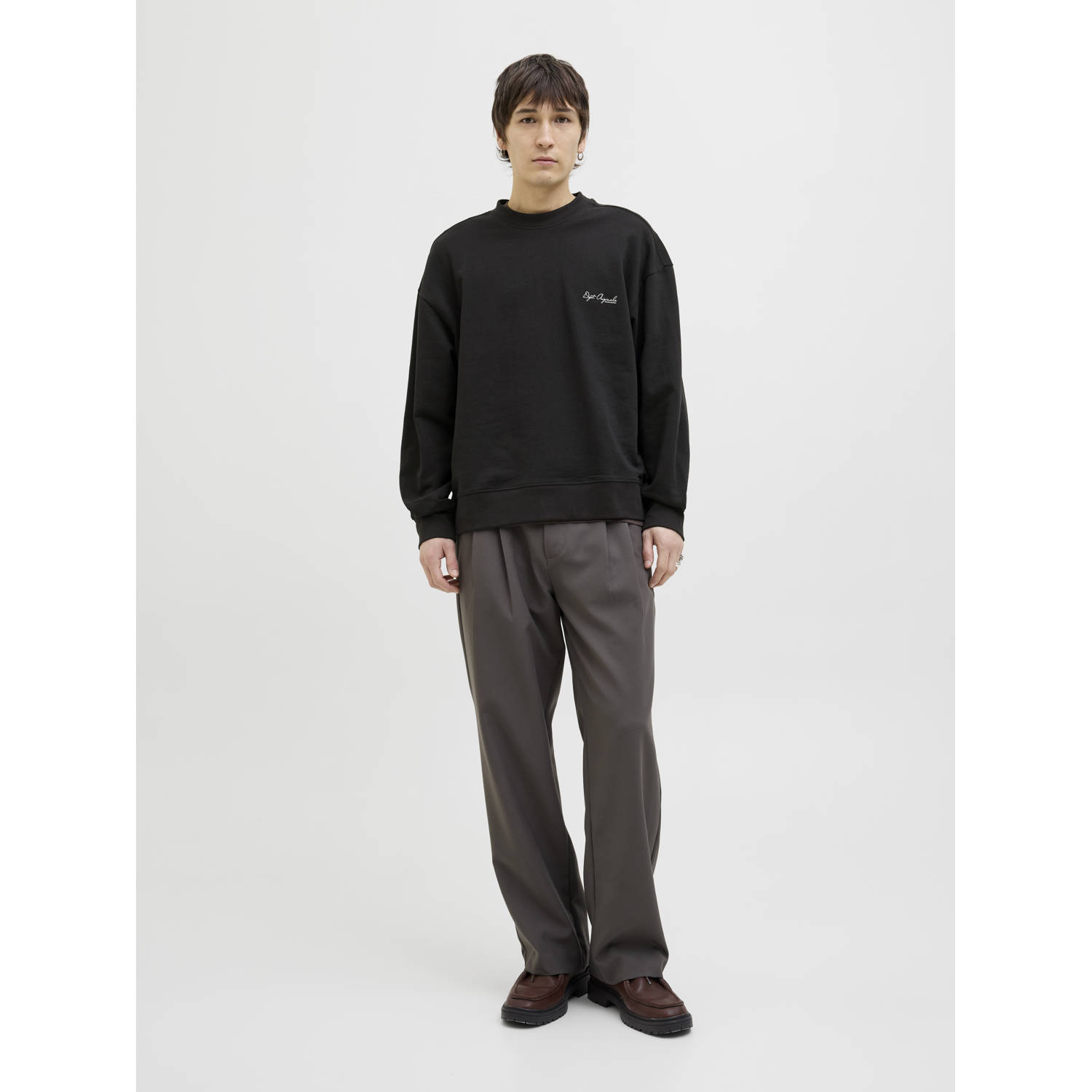 JACK & JONES ORIGINALS sweater zwart