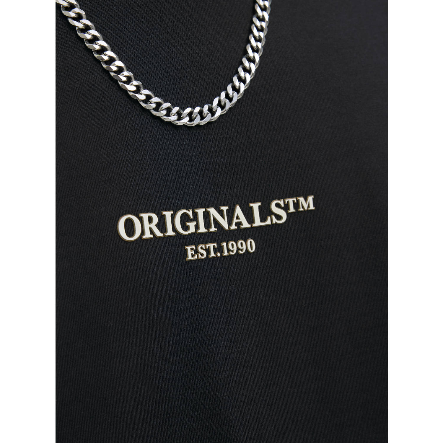 JACK & JONES ORIGINALS T-shirt zwart