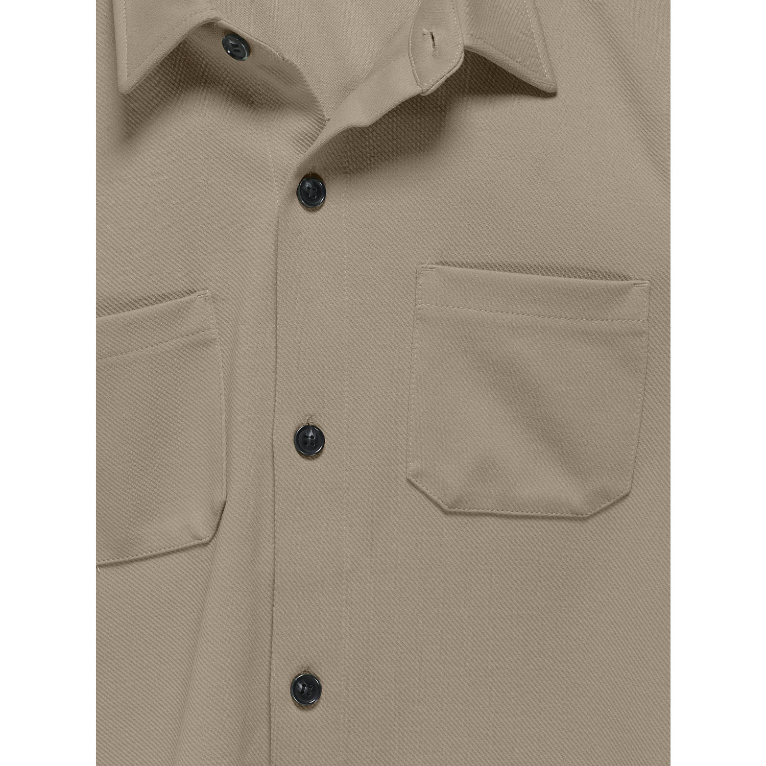 ONLY & SONS JUNIOR overhemd bruin