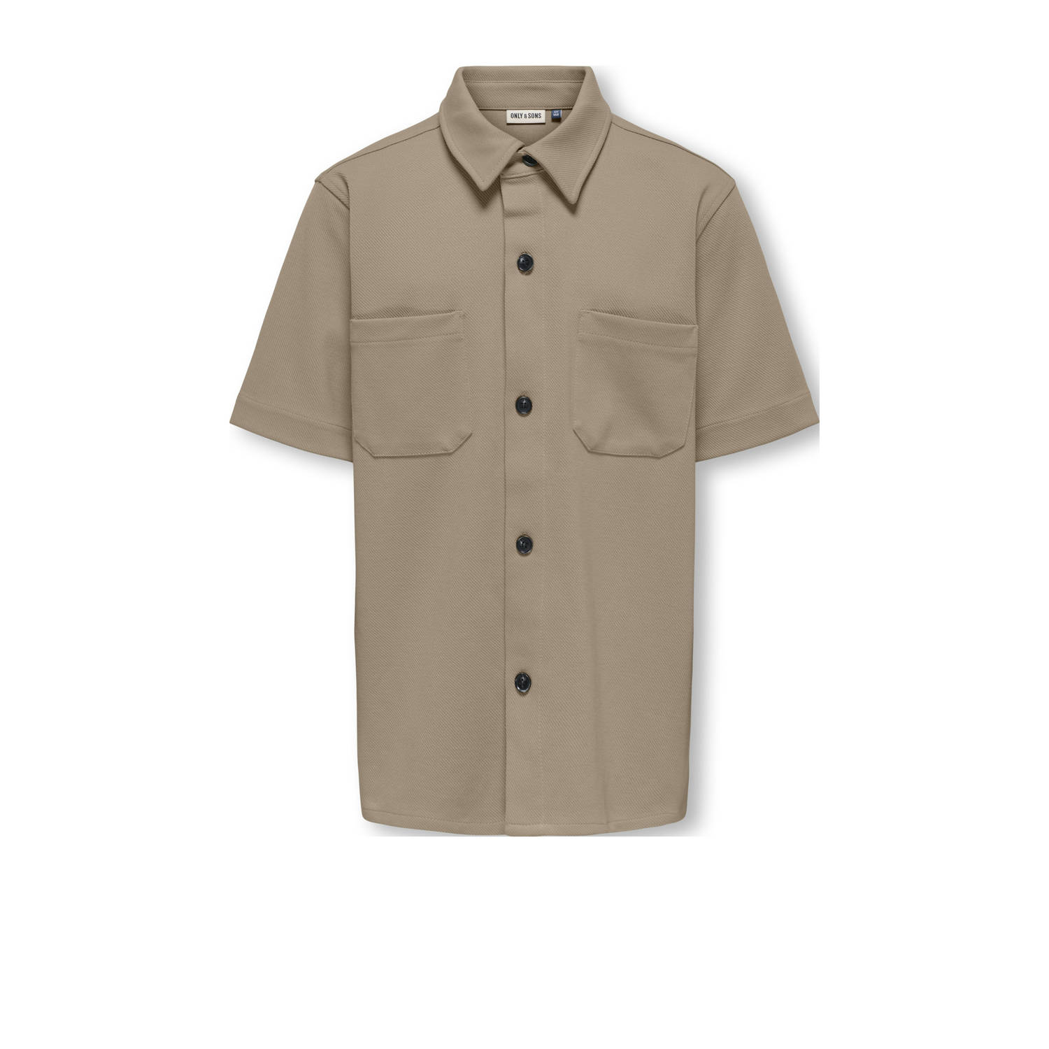 ONLY & SONS JUNIOR overhemd bruin