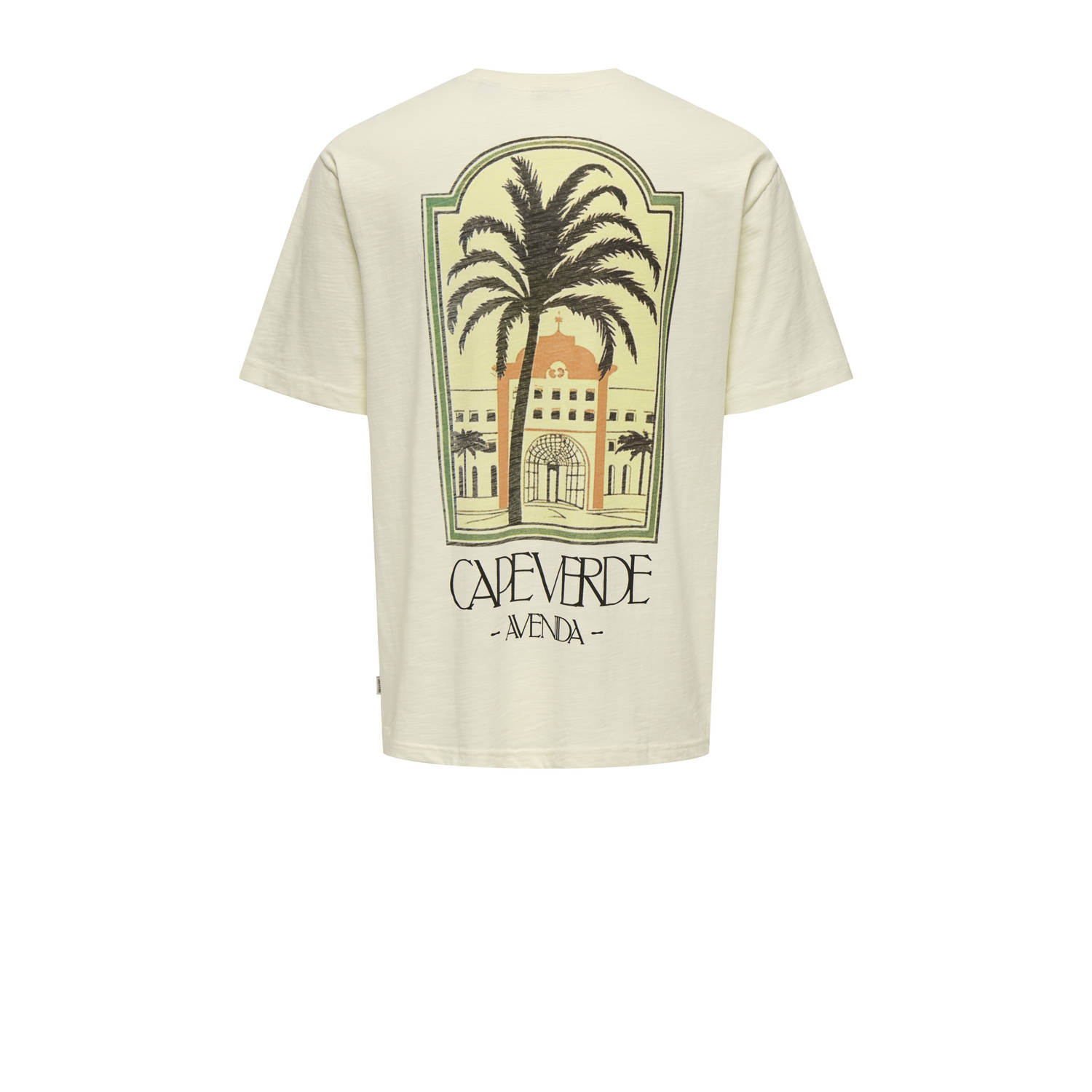ONLY & SONS JUNIOR T-shirt ecru