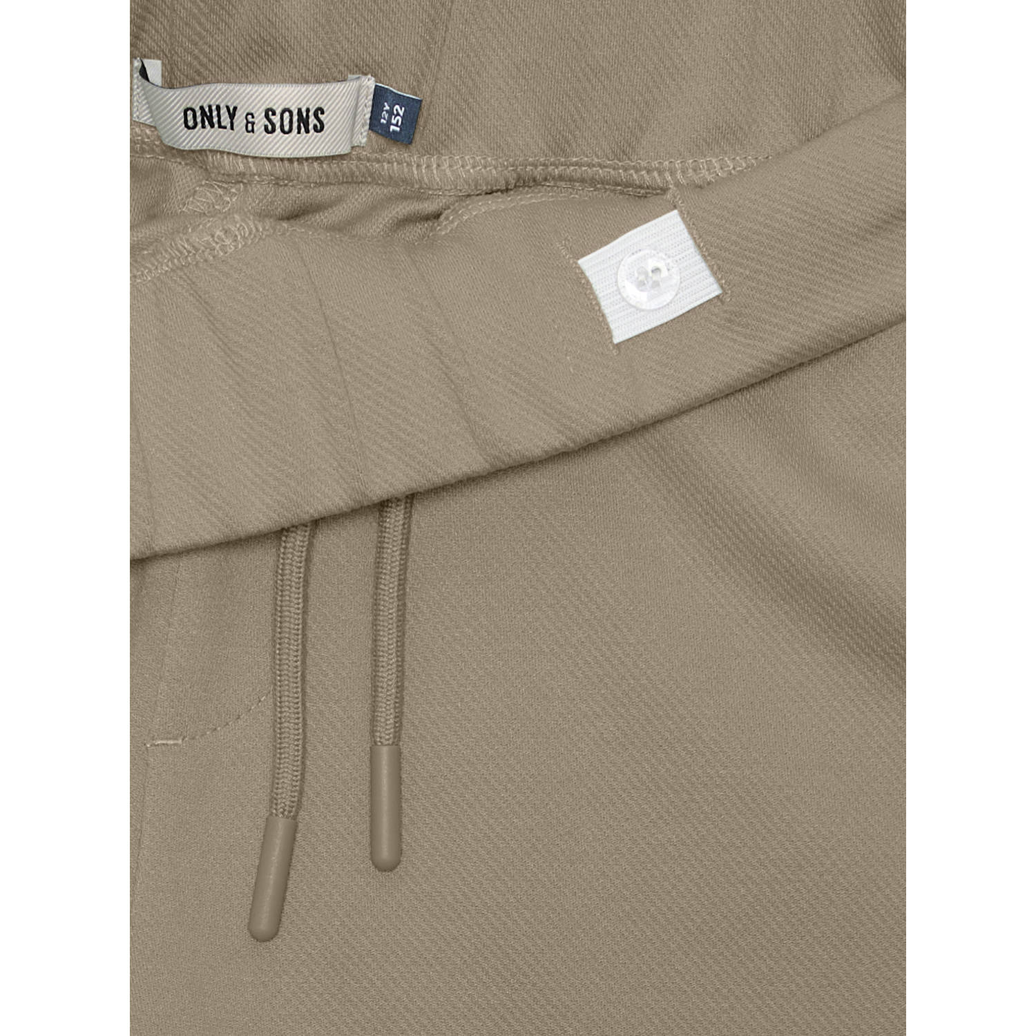 ONLY & SONS JUNIOR regular casual short lichtbruin