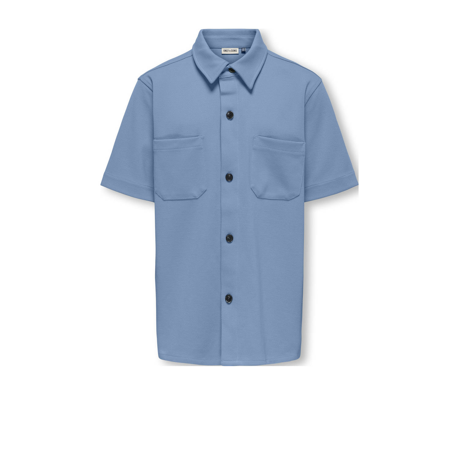 ONLY & SONS JUNIOR overhemd blauw