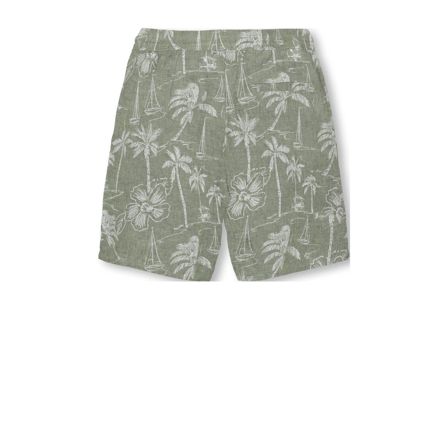 ONLY & SONS JUNIOR casual short groen
