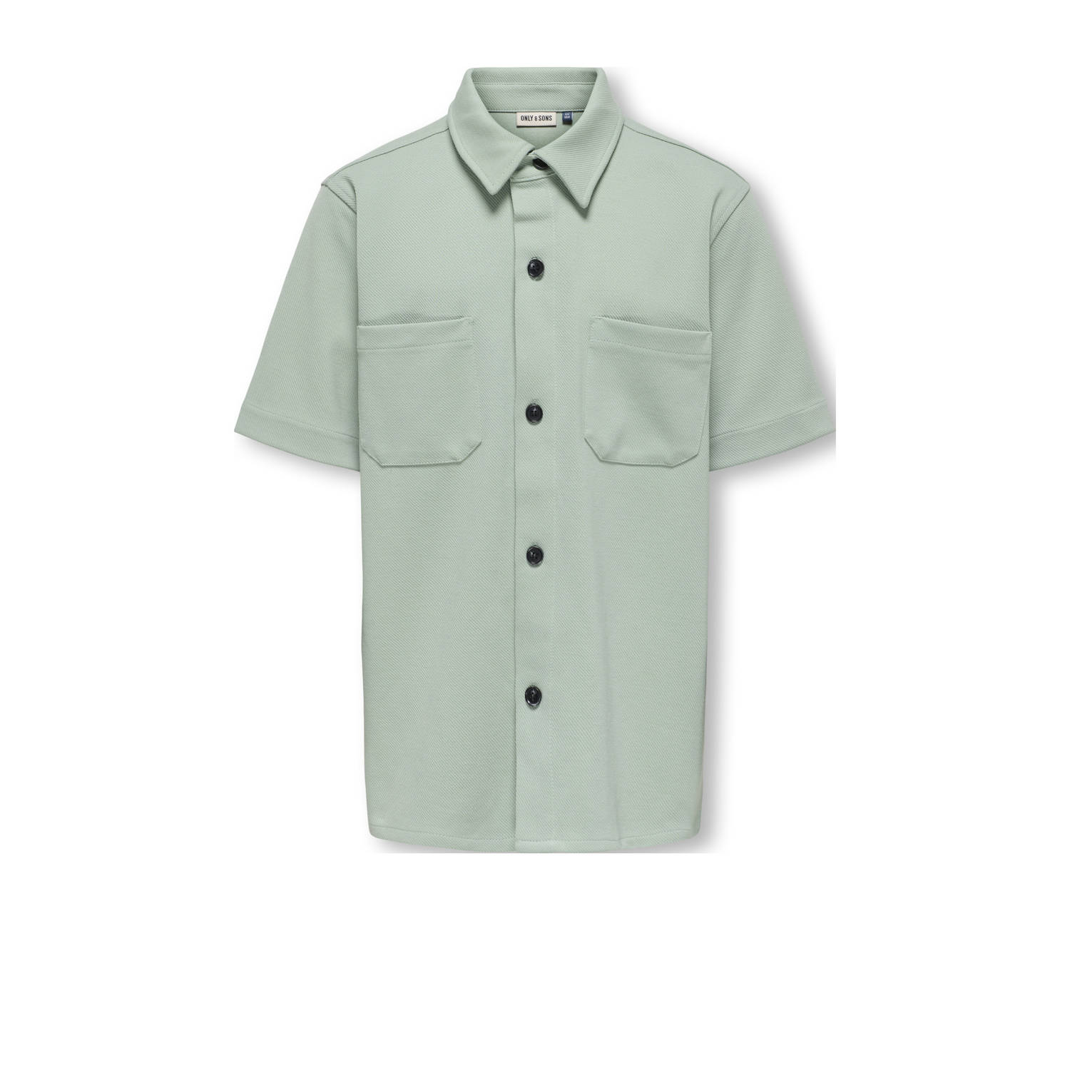 ONLY & SONS JUNIOR overhemd lichtgroen