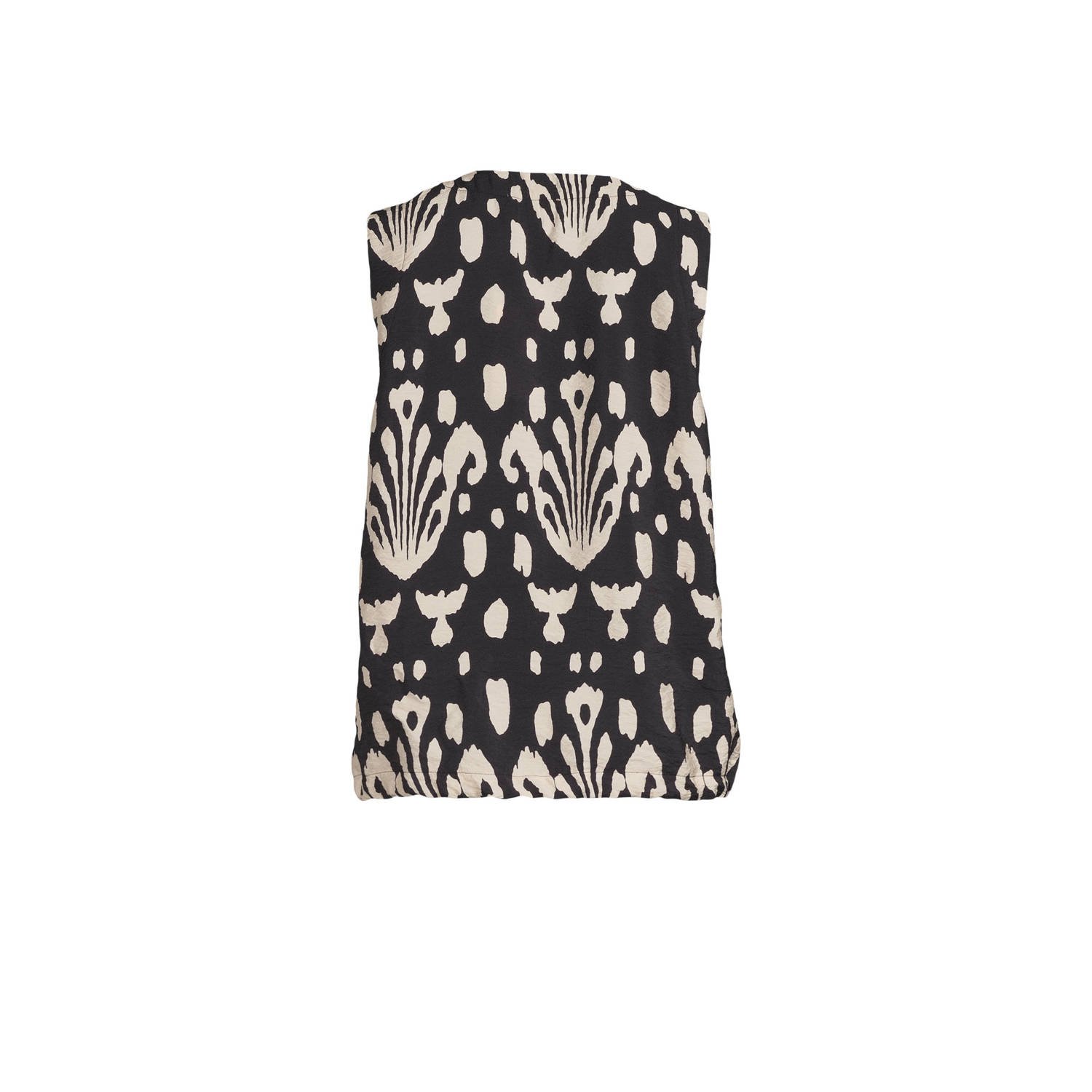 Dreamstar mouwloze top zwart