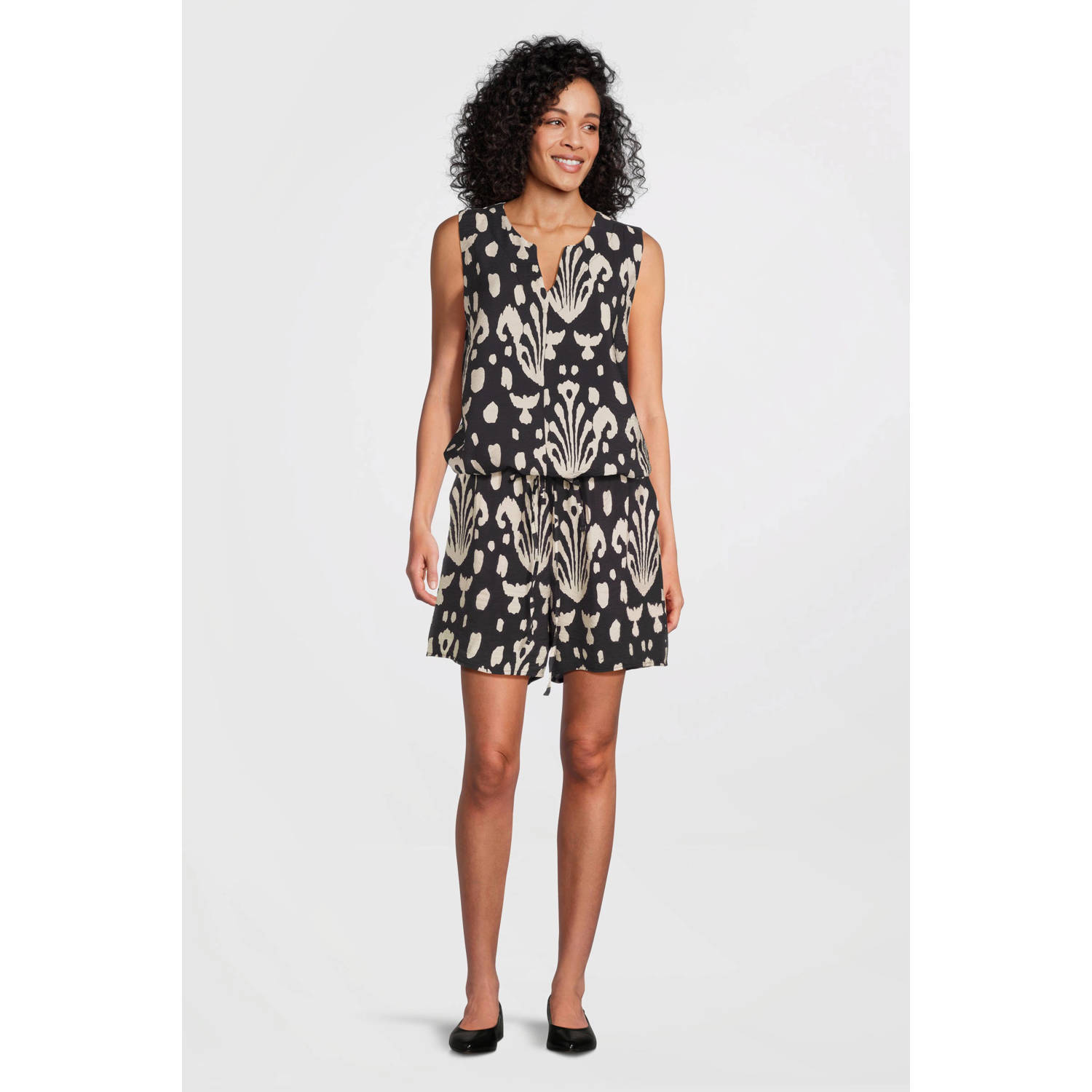 Dreamstar mouwloze top zwart