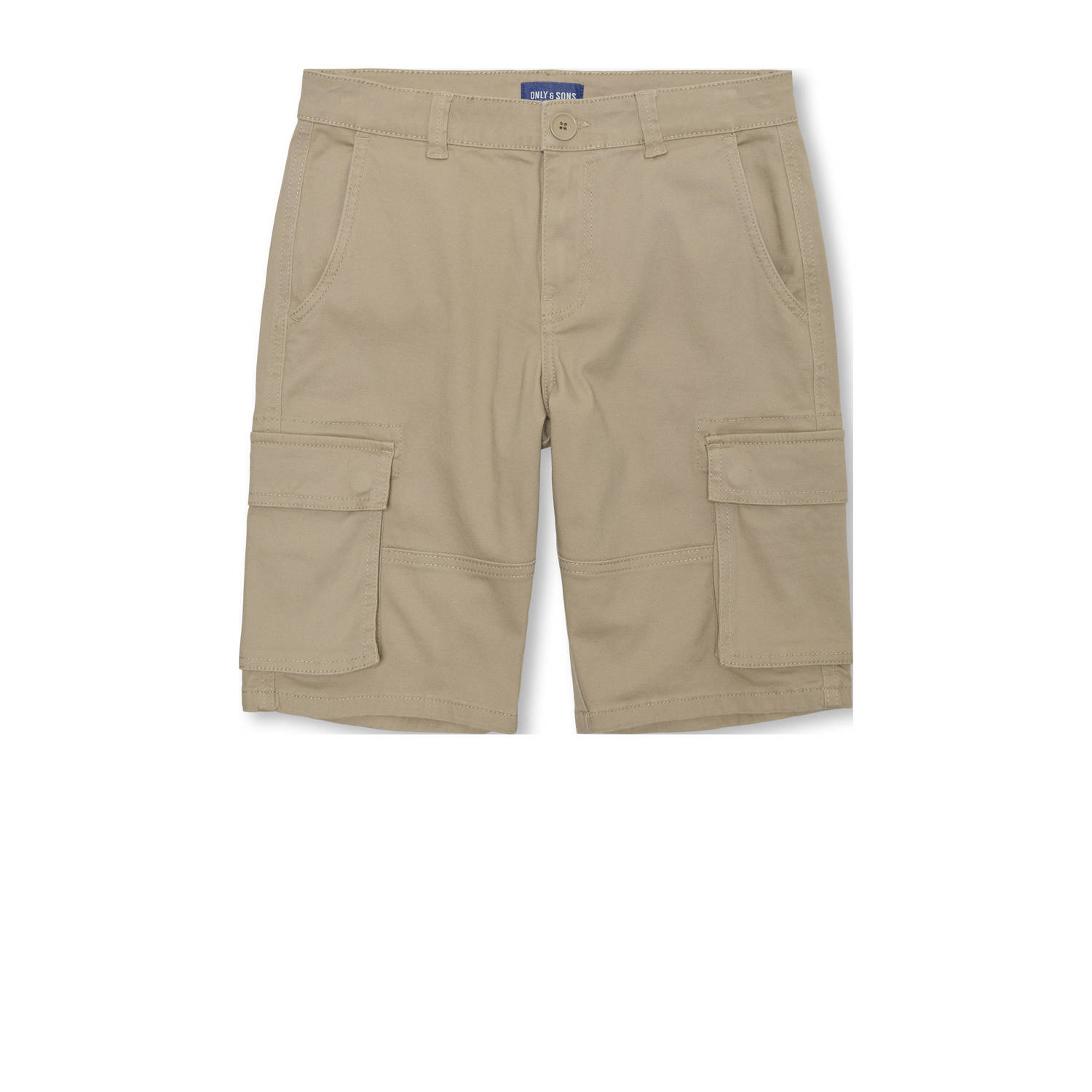 ONLY & SONS JUNIOR cargo short lichtbruin