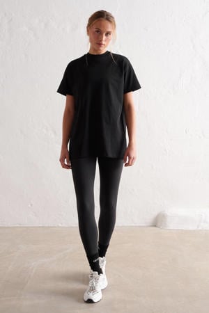 T-shirt Boyfriend zwart