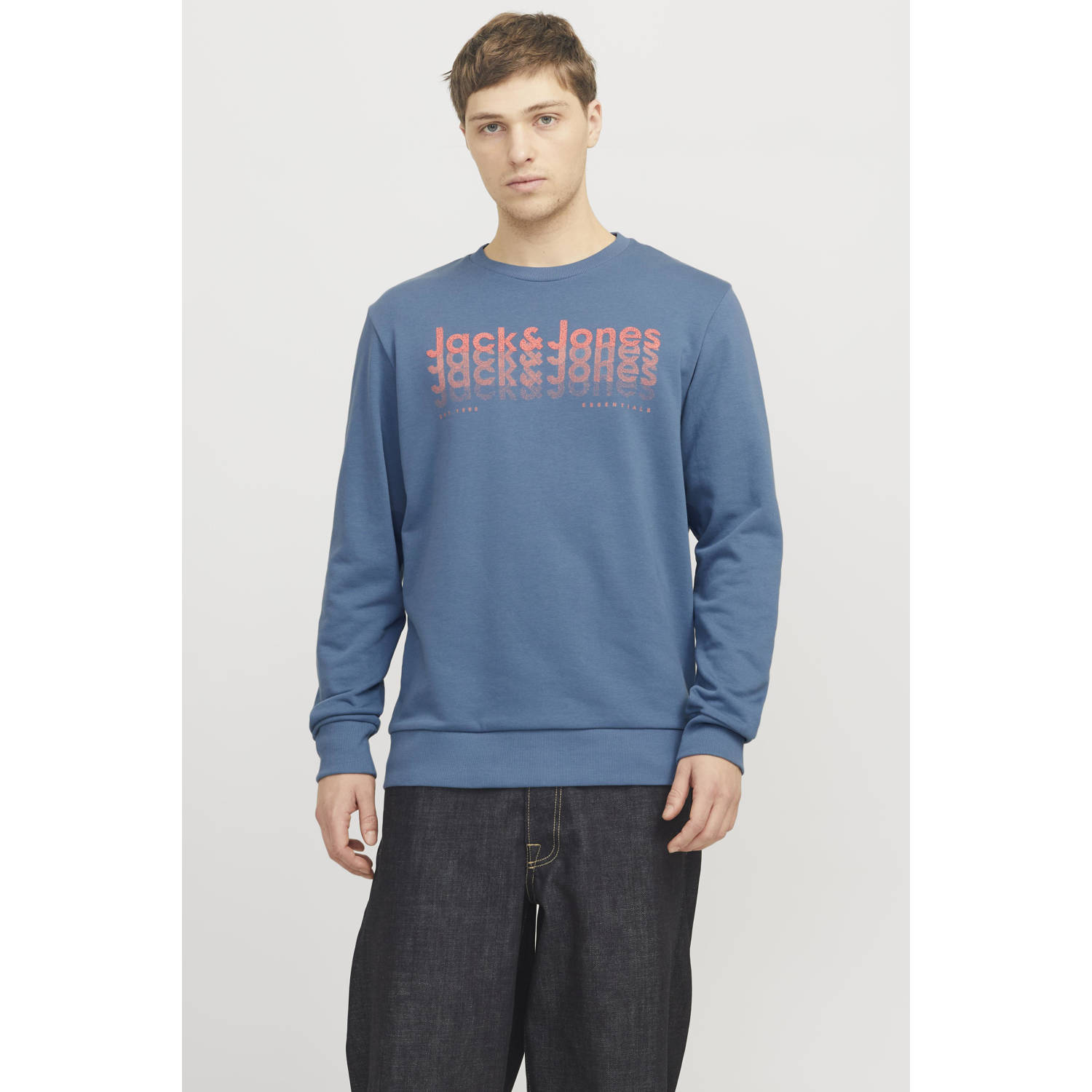 JACK & JONES sweater blauw