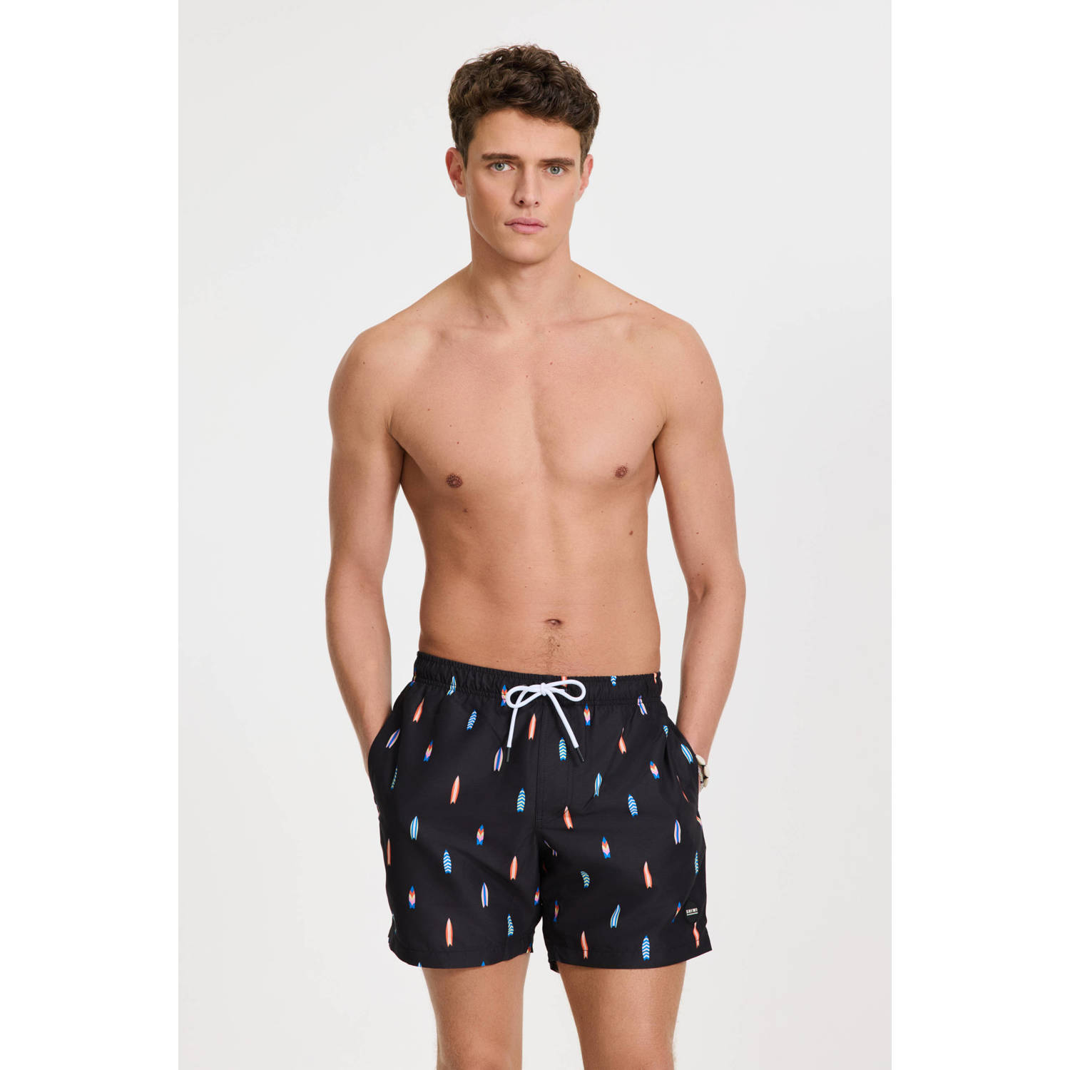 Shiwi zwemshort Mac zwart