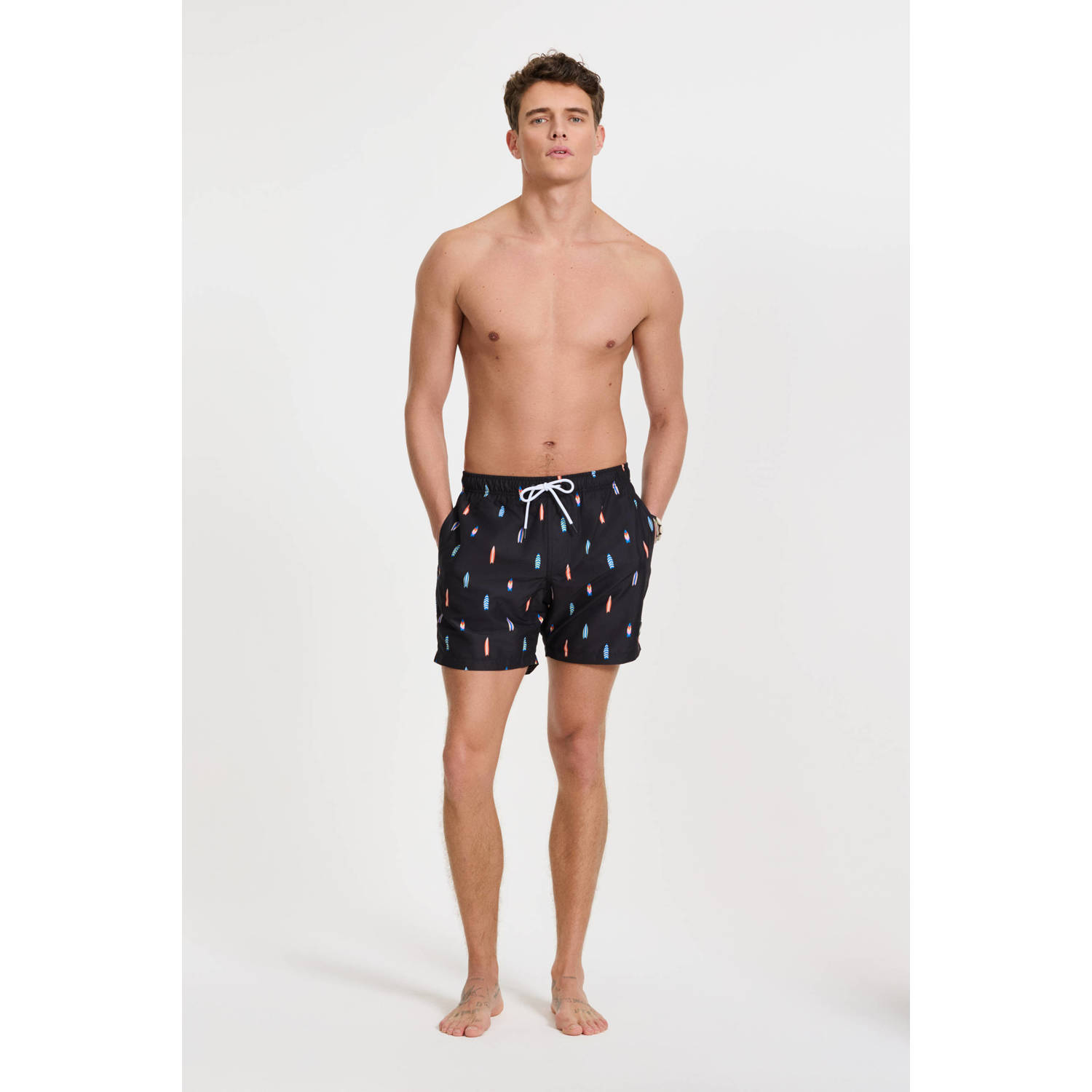 Shiwi zwemshort Mac zwart
