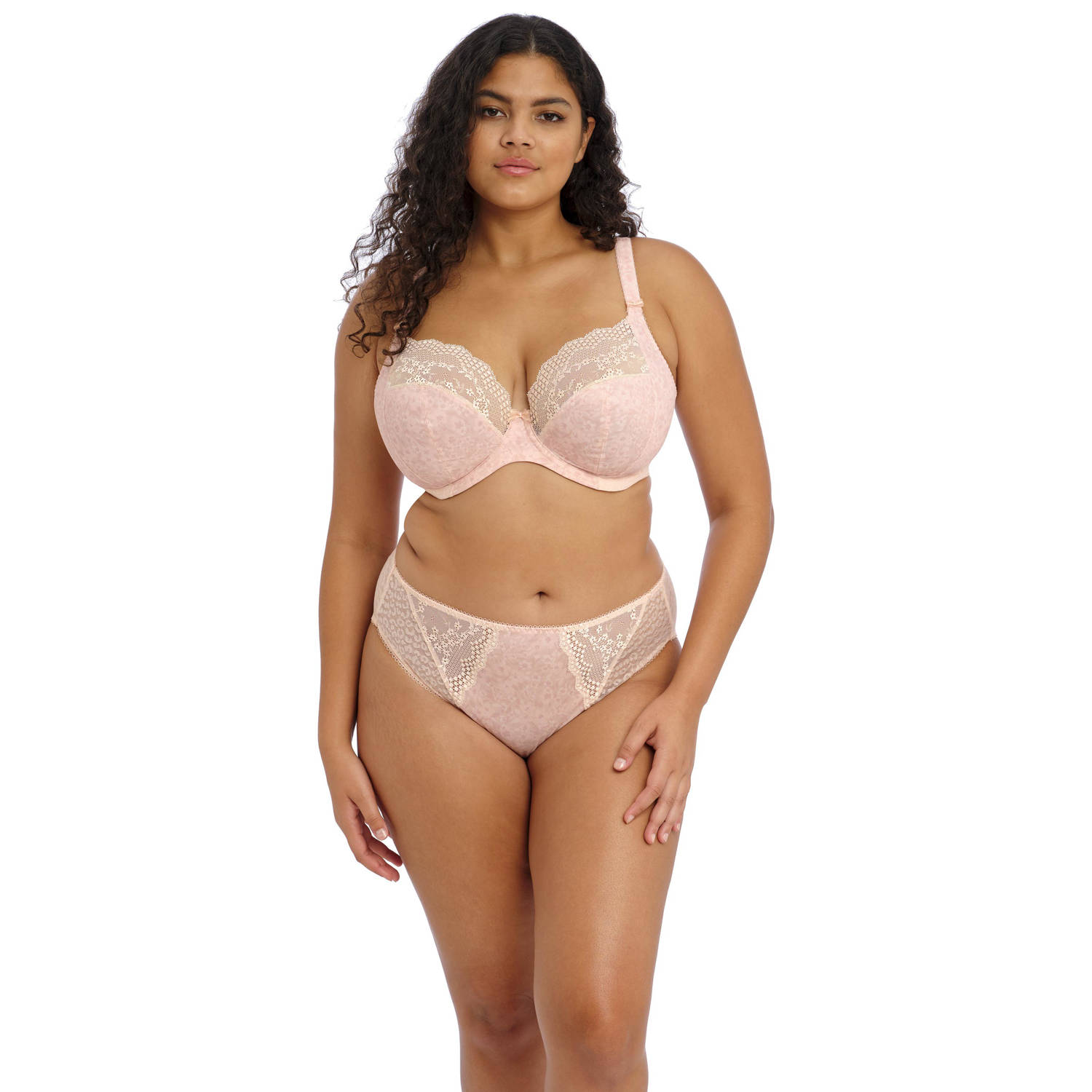 Elomi niet-voorgevormde beugelbh Lucie lichtbeige