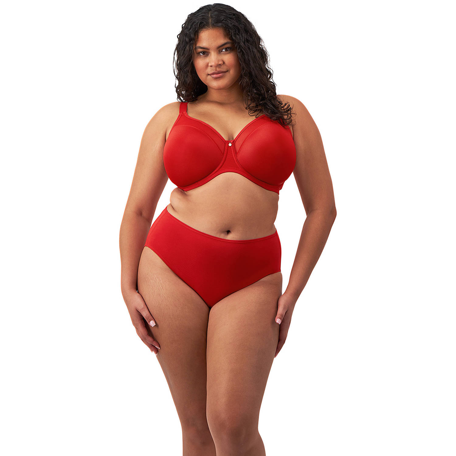 Elomi maxislip Smooth rood