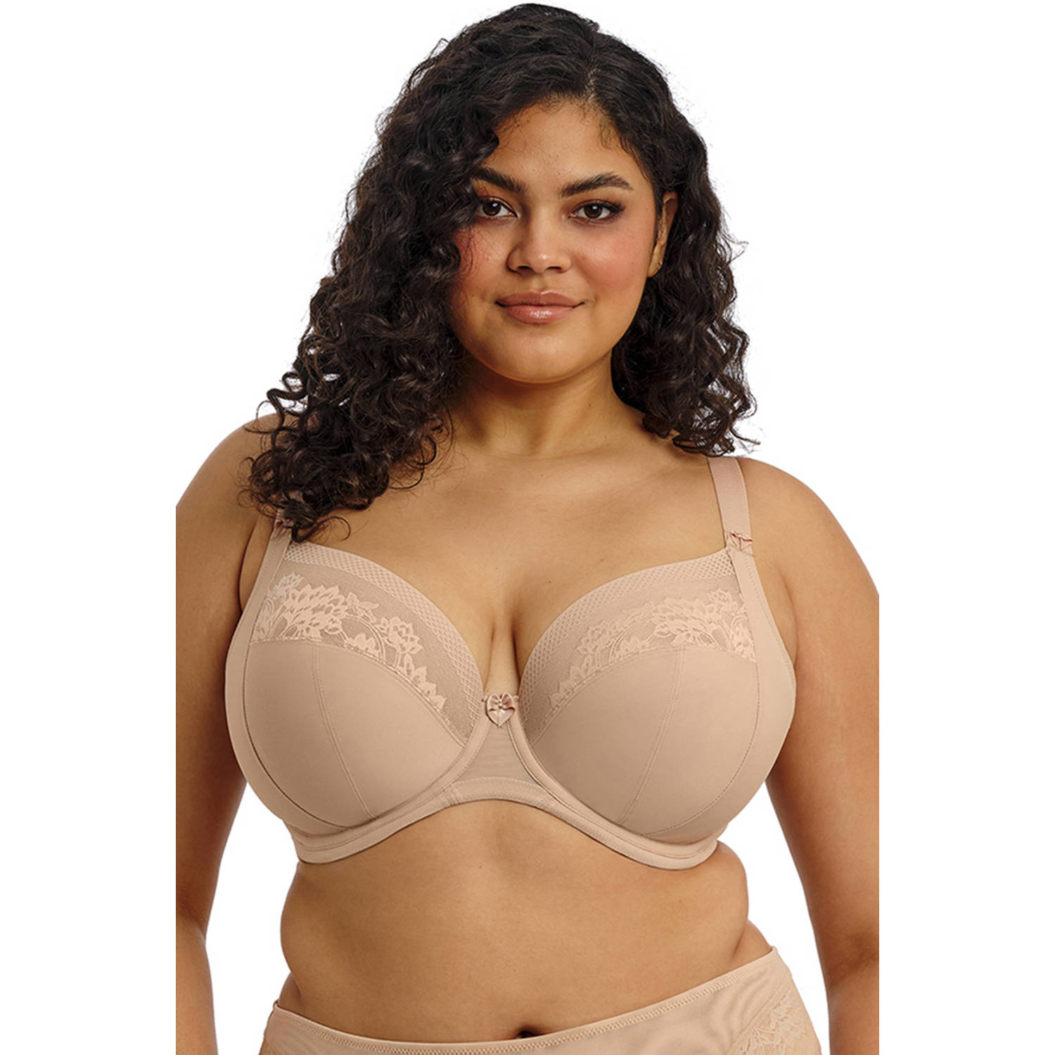 Elomi niet-voorgevormde beugelbh Nerina beige