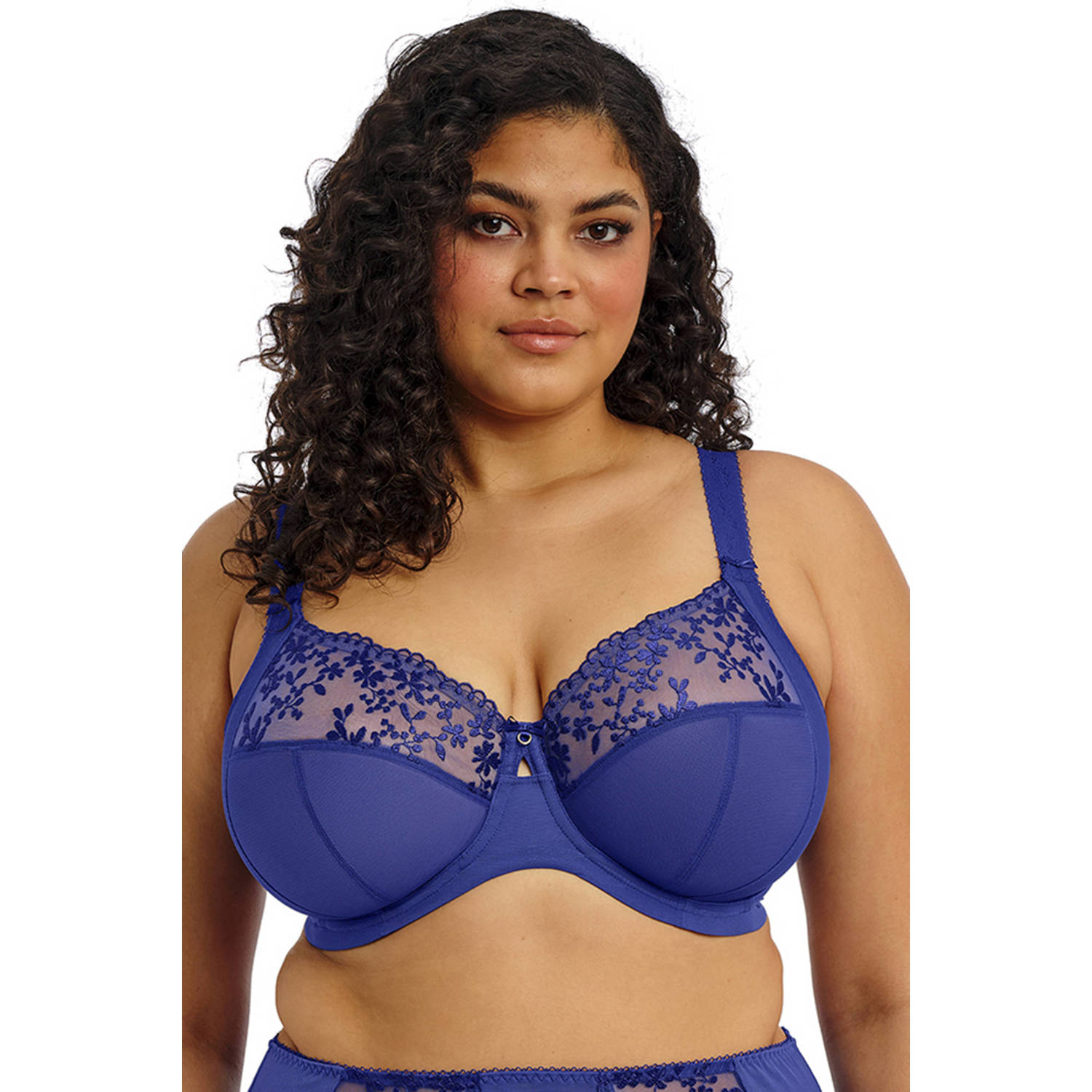 Elomi niet-voorgevormde beugelbh Zarla blauw