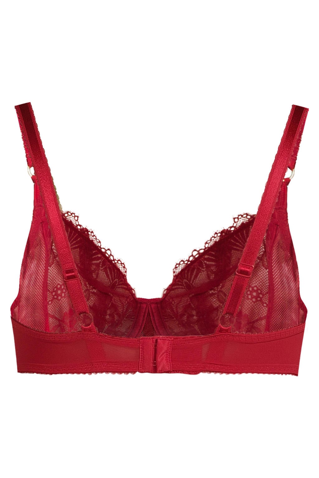 Freya niet-voorgevormde balconette bh Fascinate rood
