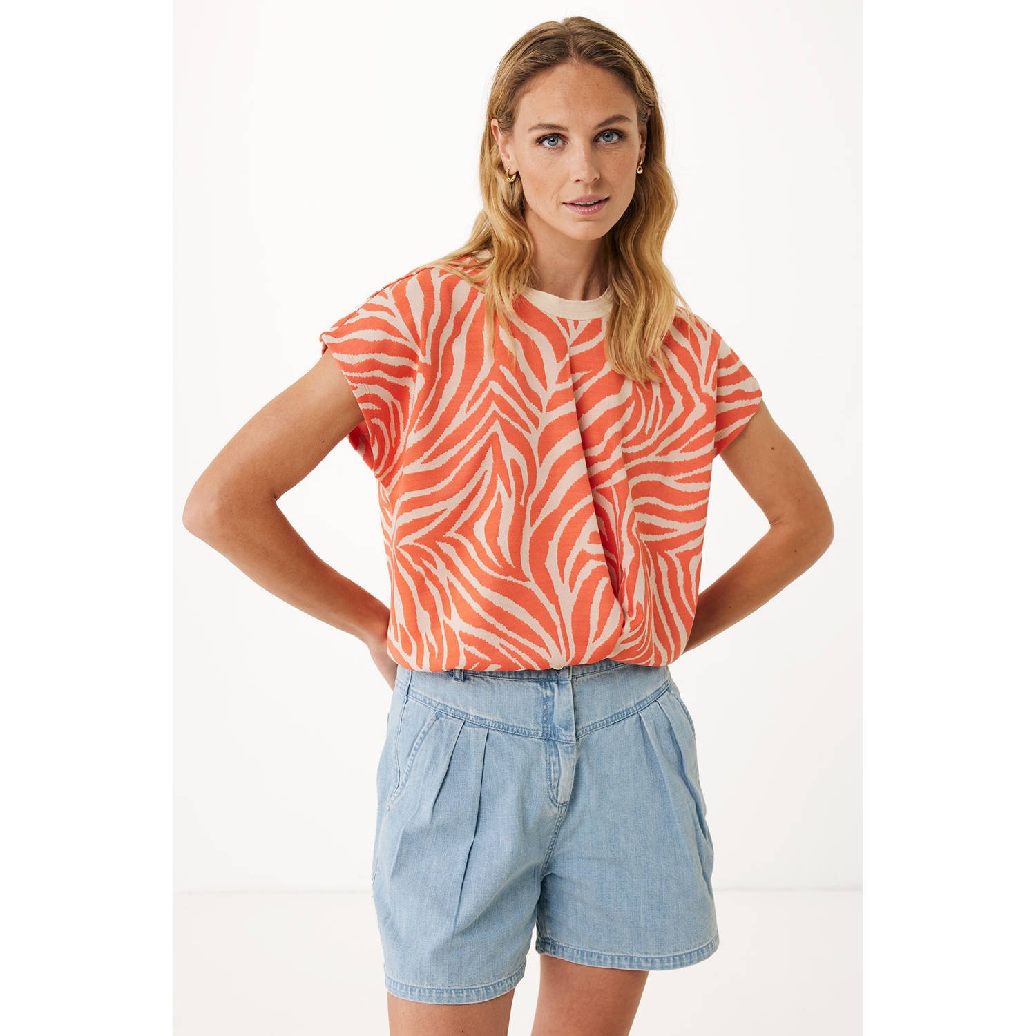 Mexx top oranje