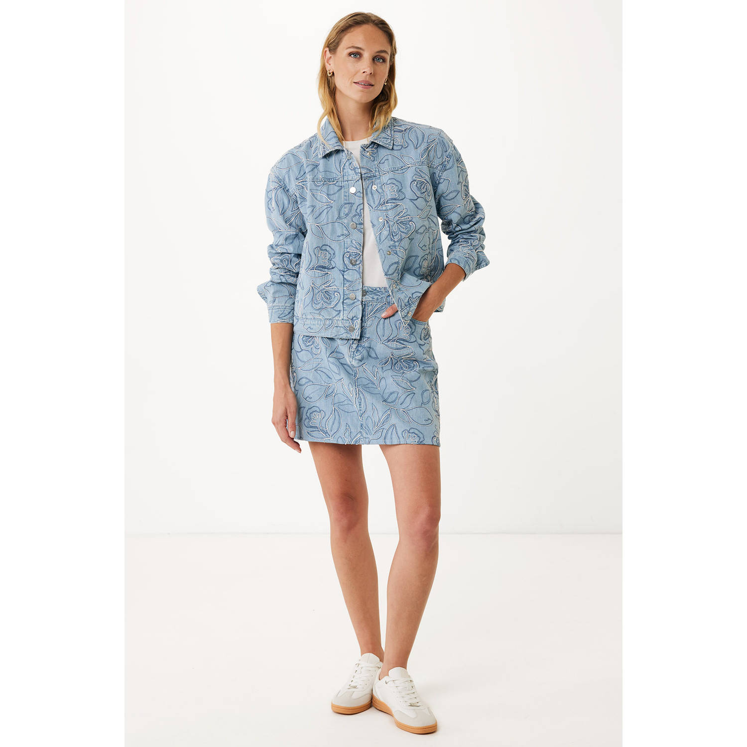 Mexx spijkerjas light blue denim