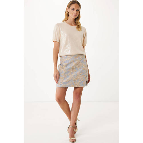 Mexx mini rok lichtblauw afbeelding