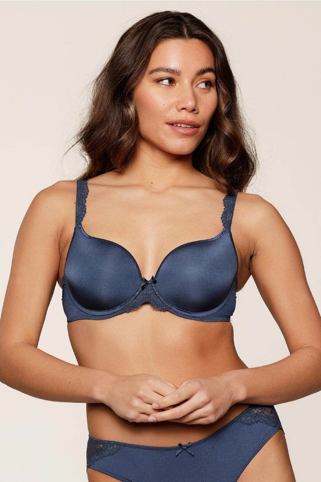 LingaDore voorgevormde beugelbh Daily Uni Fit denimblauw