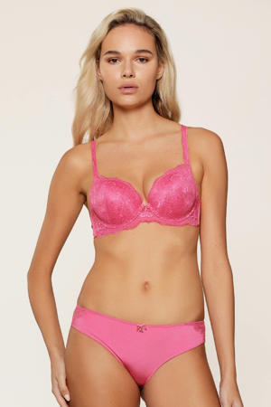 voorgevormde push-up bh roze