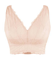 thumbnail: LingaDore niet-voorgevormde bralette met beugel lichtroze