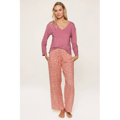 LingaDore pyjama roze/oranje afbeelding