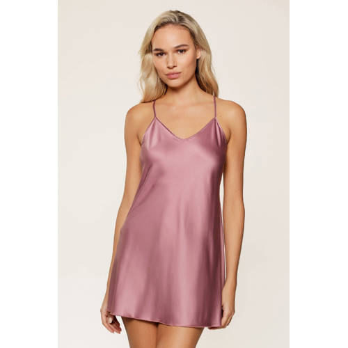 LingaDore satijnen slipdress Daily oudroze afbeelding