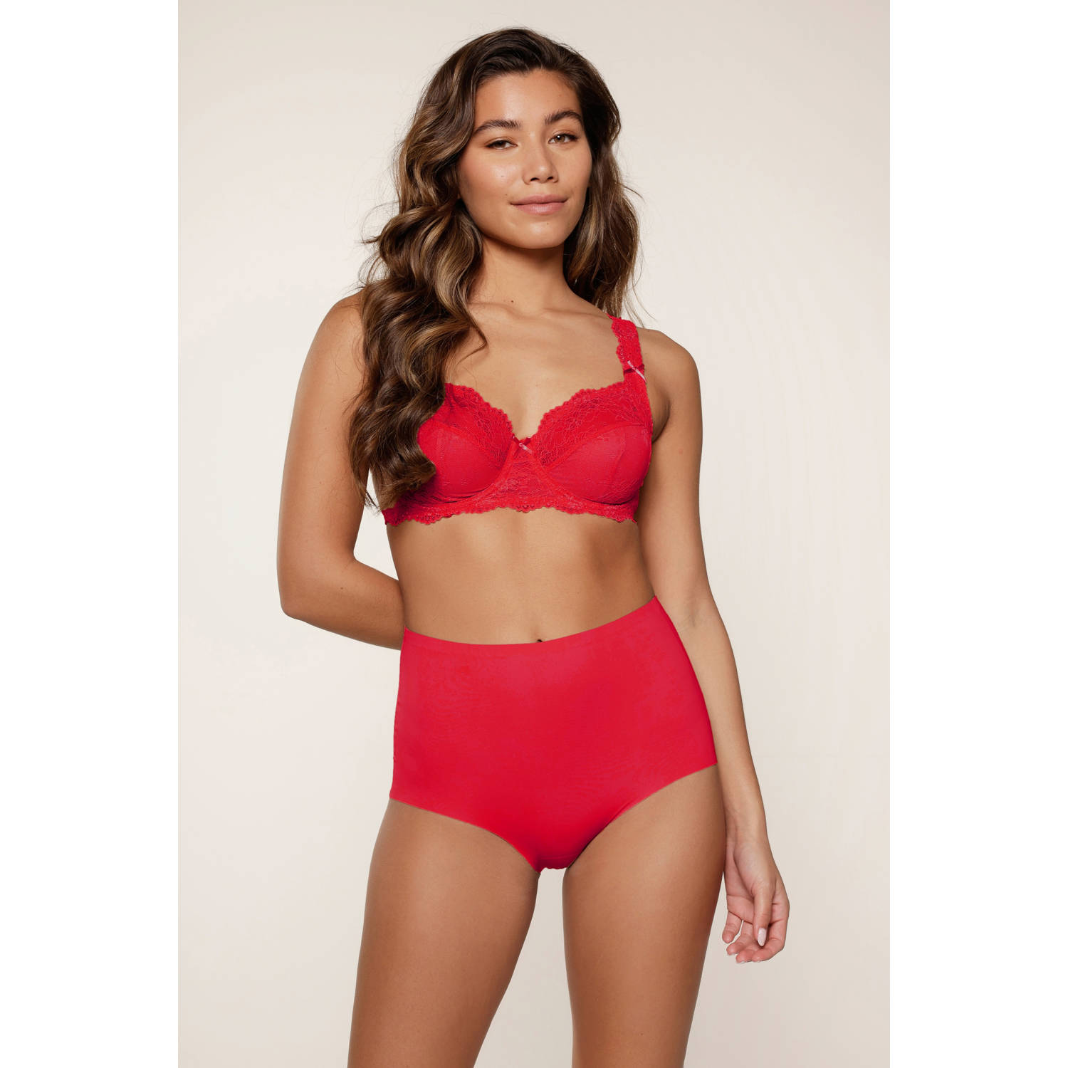 LingaDore seamless maxislip (set van 2) rood