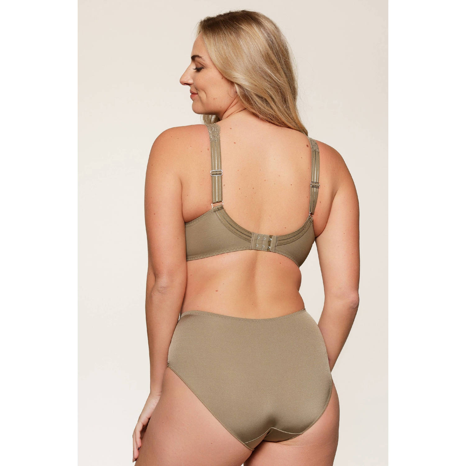LingaDore niet-voorgevormde beugelbh Daily Full Coverage Lace olijfgroen