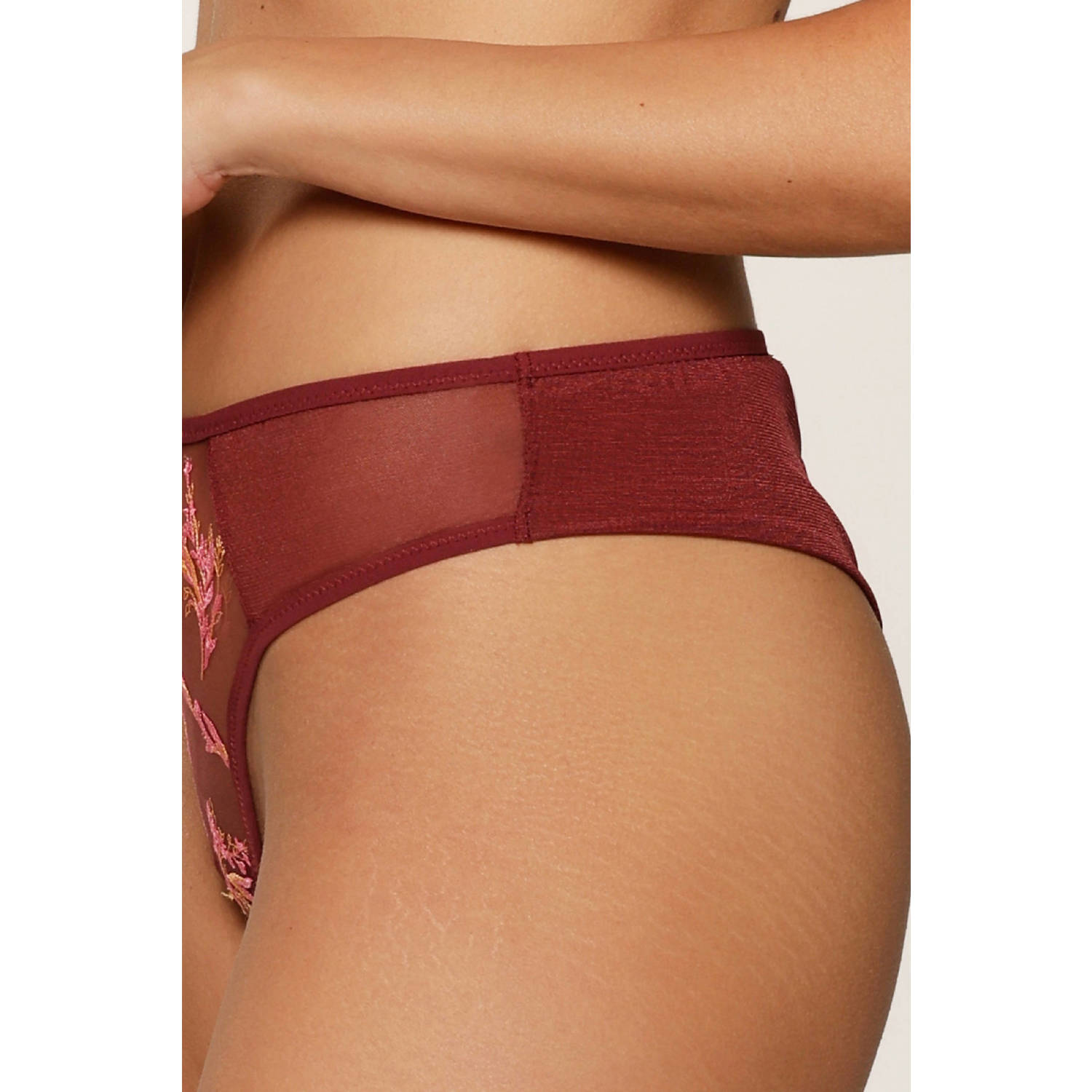 LingaDore string donkerrood