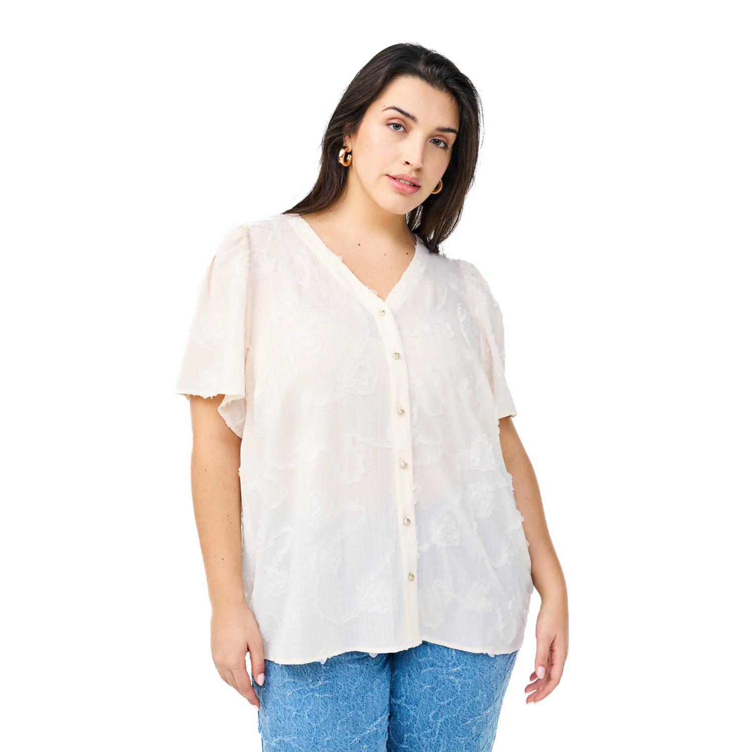 Zizzi blouse beige