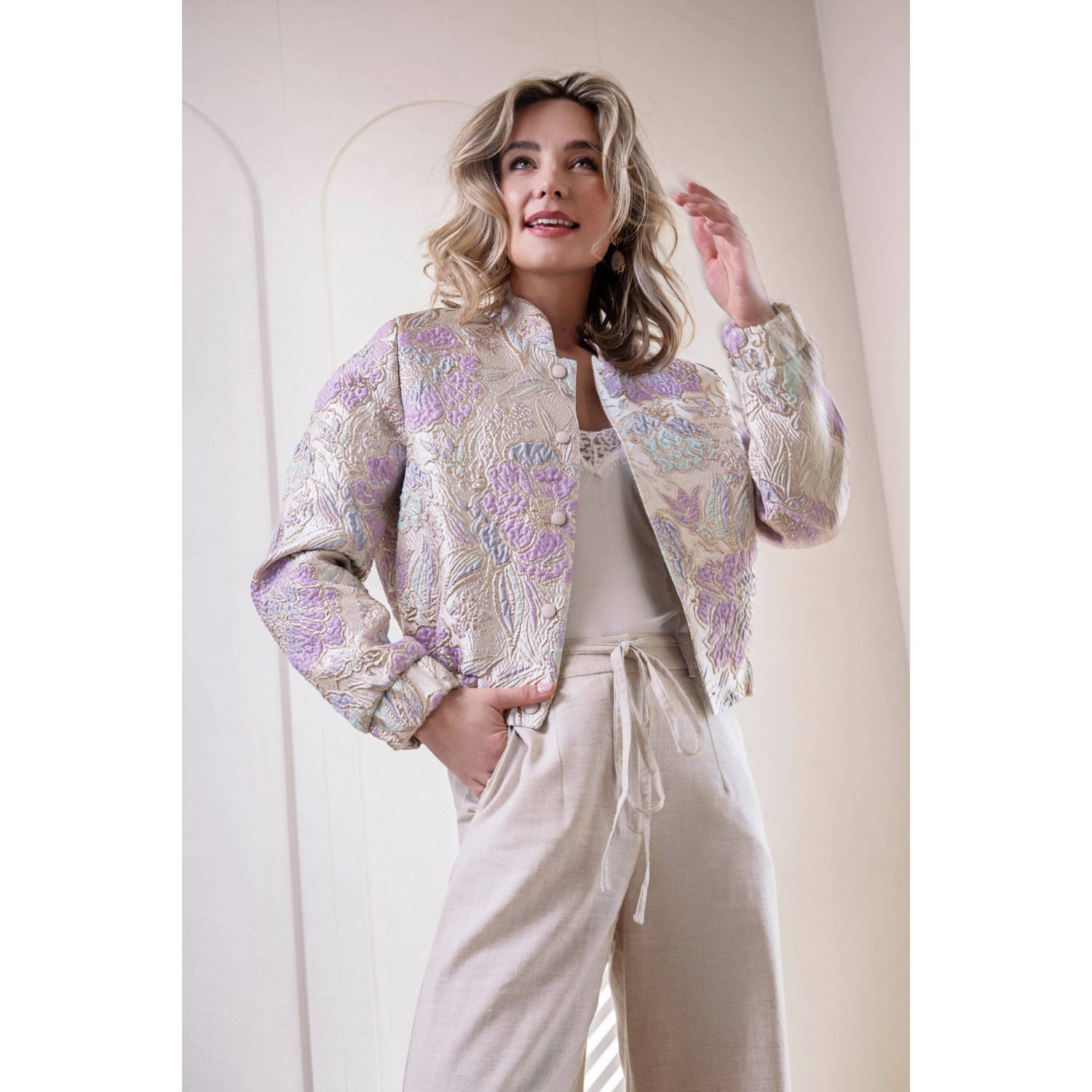 Elvira Collections bomberjack lila