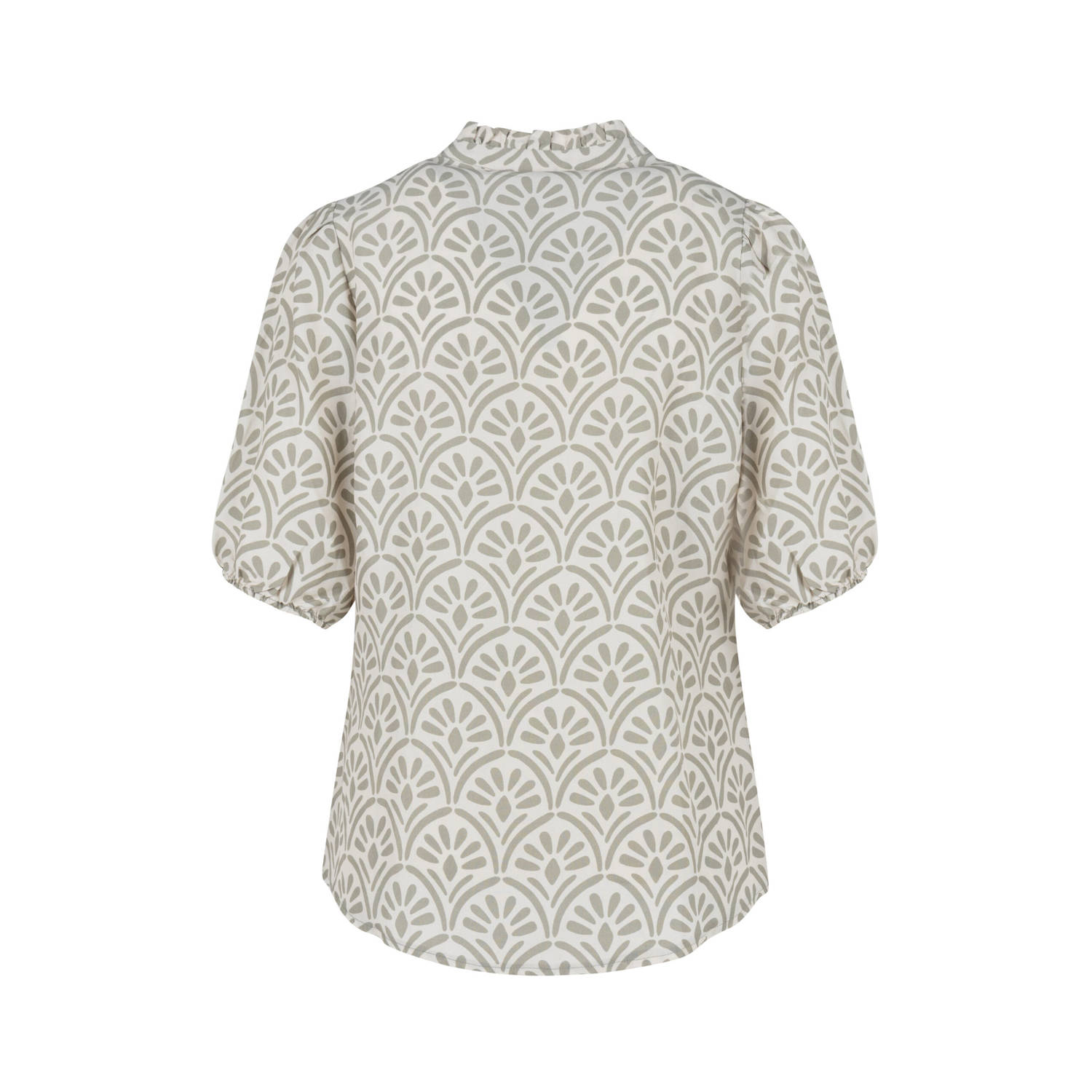 Elvira Collections linnen blouse lichtgrijs