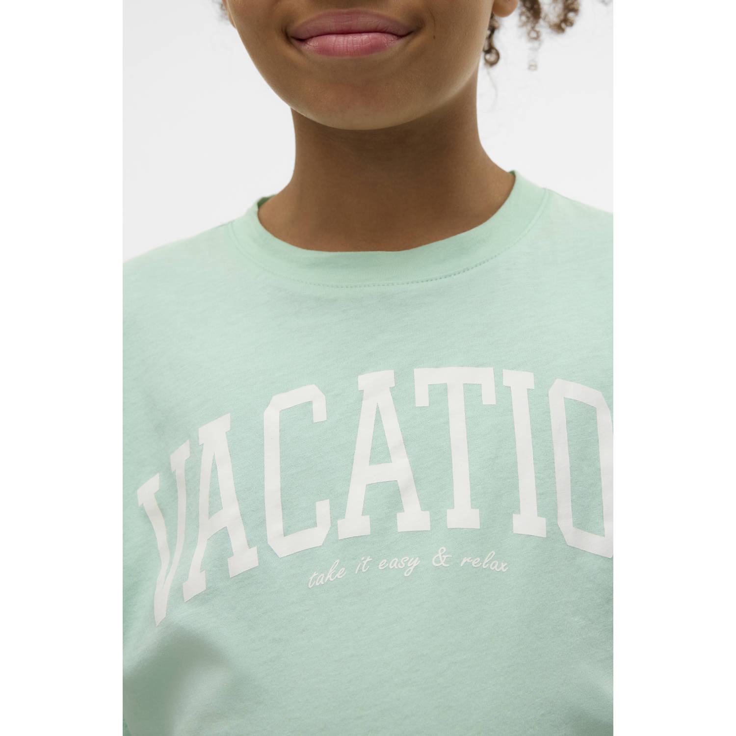 VERO MODA GIRL T-shirt groen