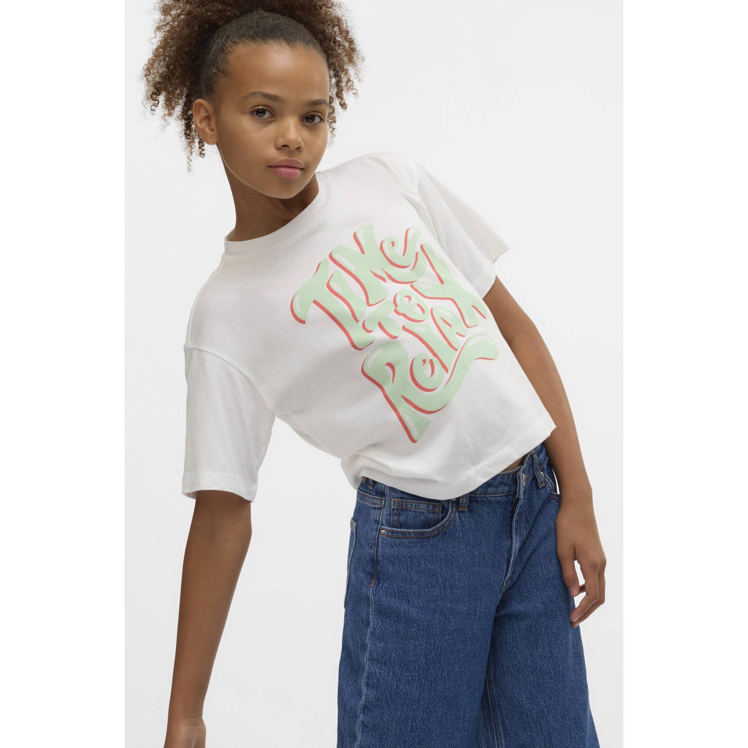 VERO MODA GIRL T-shirt wit
