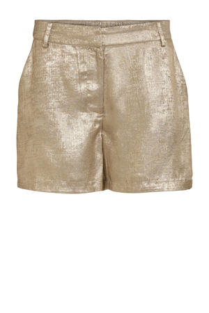 regular waist casual short goud