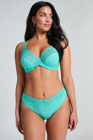 high waist slip Diva turquoise