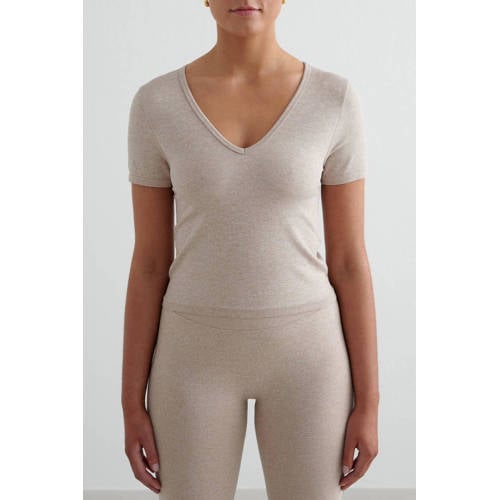 Aim'n sportshirt Seamless beige afbeelding