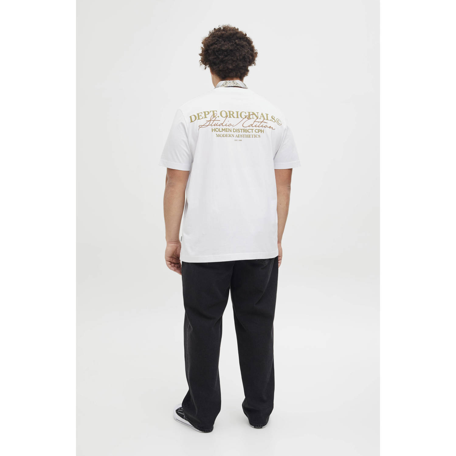 JACK & JONES PLUS SIZE T-shirt wit