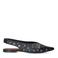 Sacha leren slingback loafers zwart