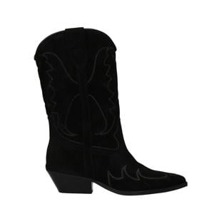 suède cowboylaarzen zwart