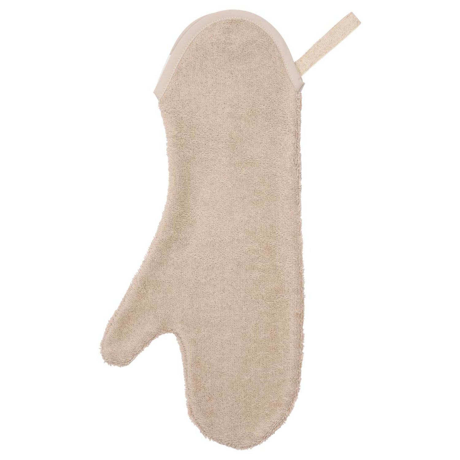 Koeka lange washand Dijon Daily taupe
