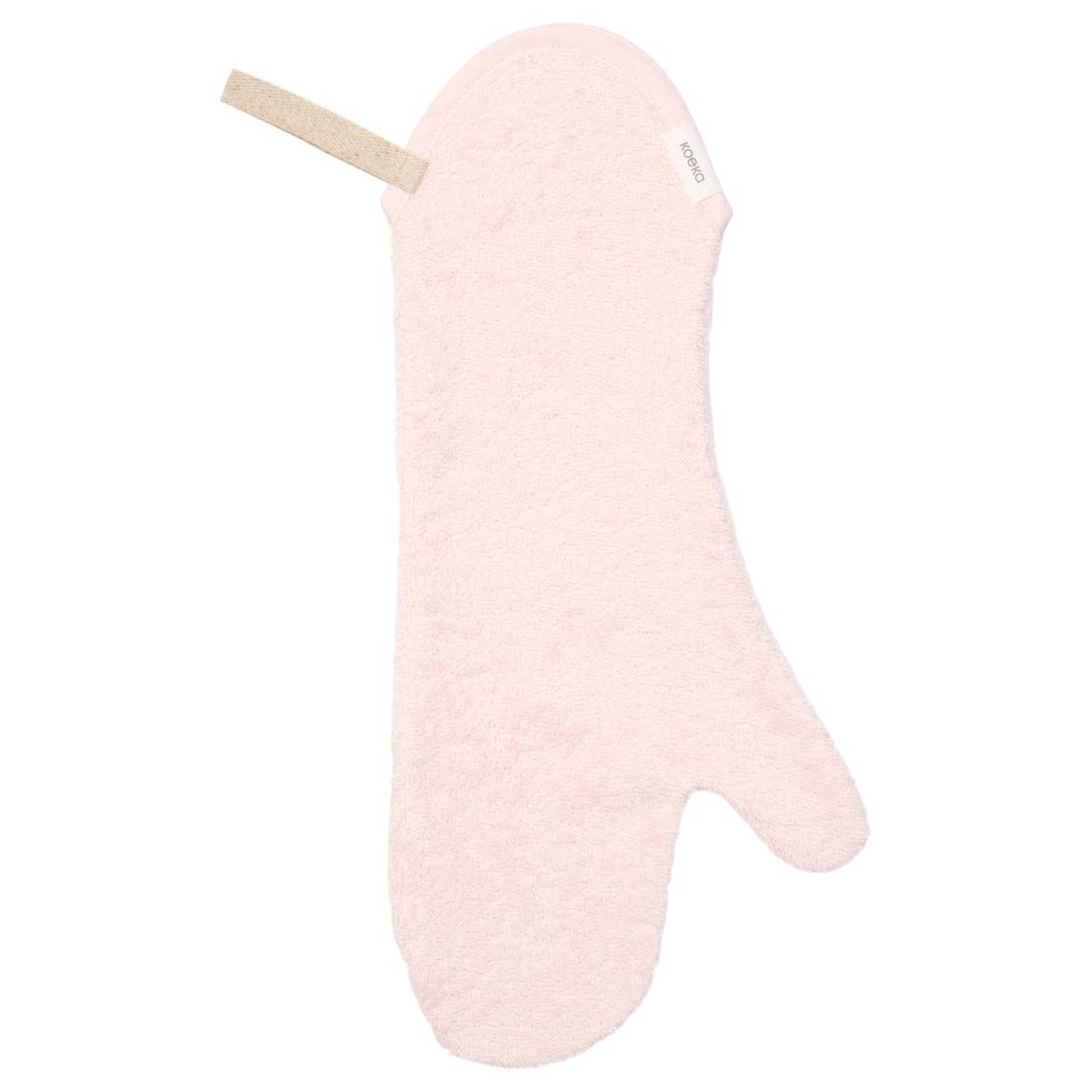 Koeka lange washand Dijon Daily roze