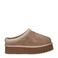 Nelson suède pantoffels taupe
