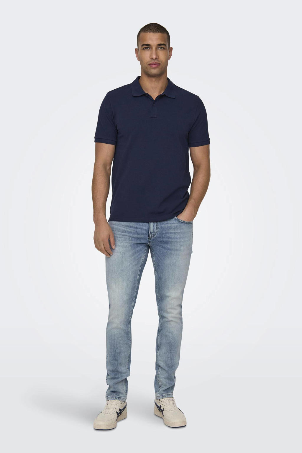 ONLY & SONS slim fit jeans ONSLOOM light blue denim