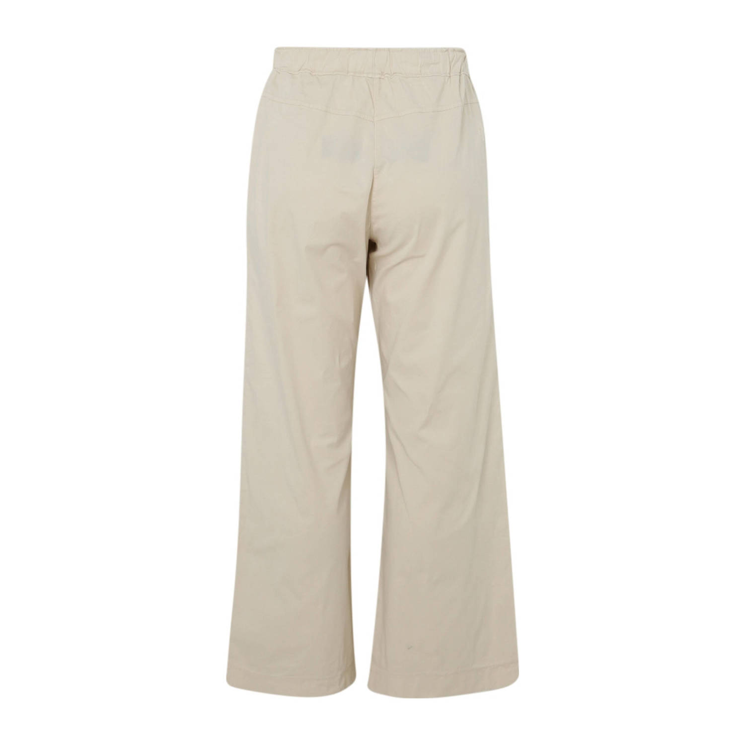 Paprika straight regular waist broek beige